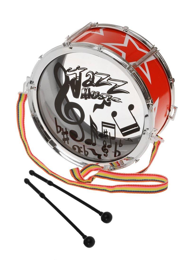 Музыкальная игрушка барабан, в ассорт., пакет