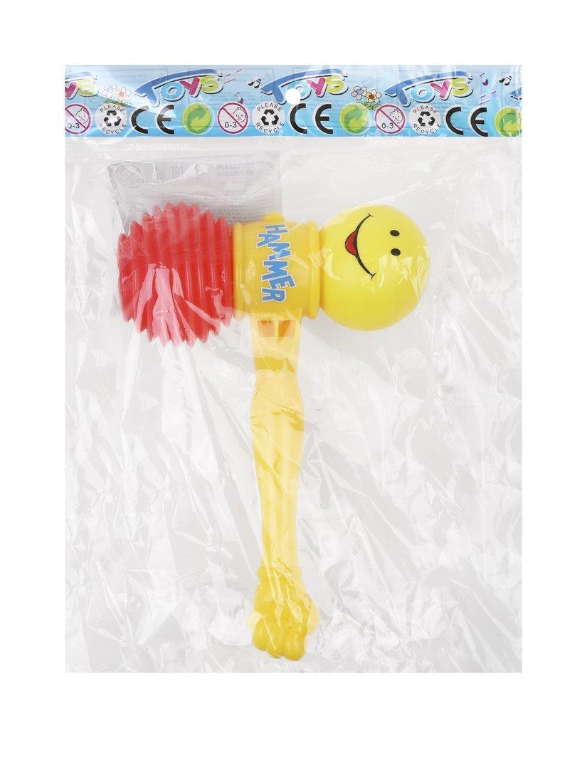 Молоточек-пищалка, 18 см, в ассорт., пакет