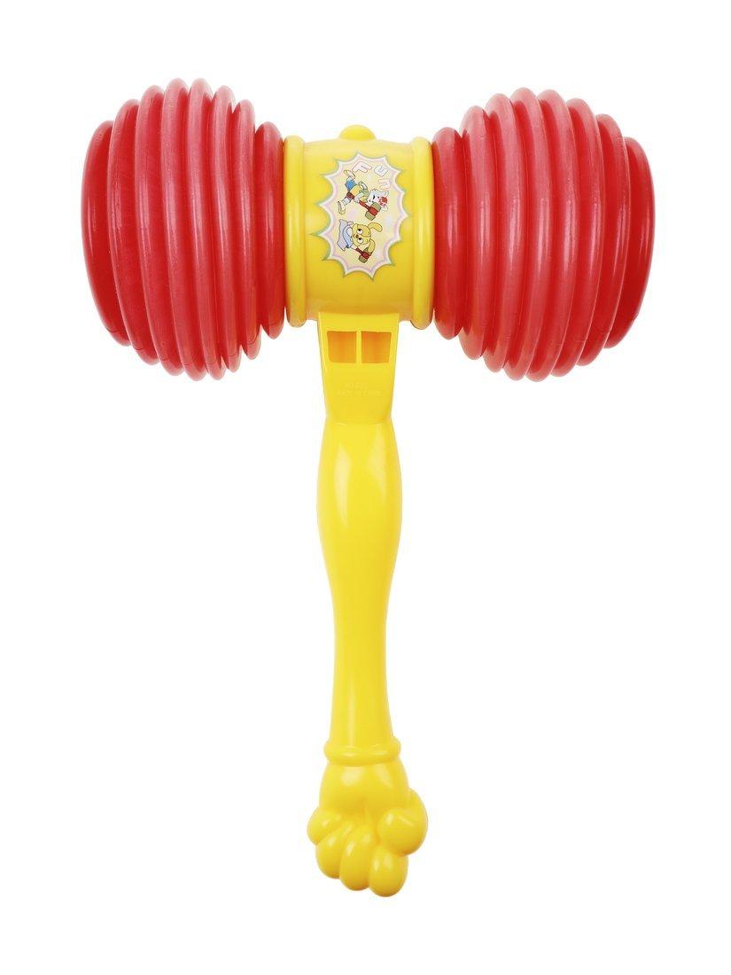 Молоточек-пищалка, 28 см, в ассорт., сетка