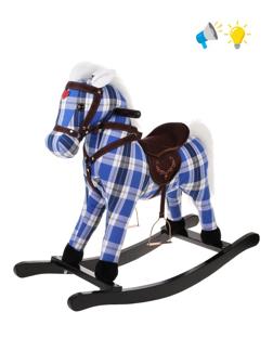 Лошадка-качалка 74 см, свет, звук, эл.пит. AAх2 шт. не вх.в комплект