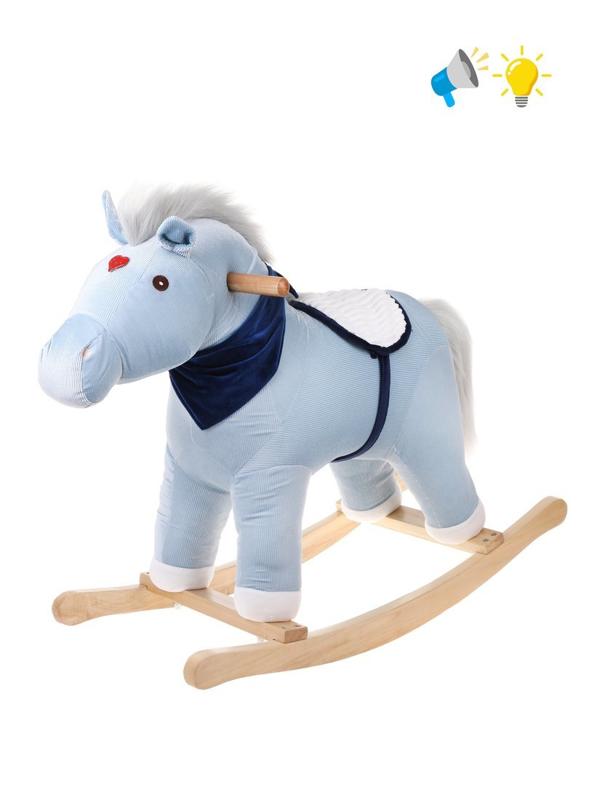 Лошадка-качалка 71 см, свет, звук, эл.пит. AAх2 шт. не вх.в комплект