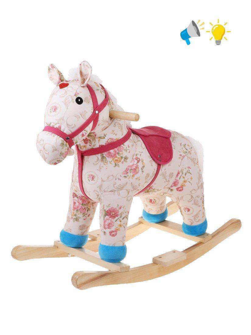 Лошадка-качалка 71 см, свет, звук, эл.пит. AAх2 шт. не вх.в комплект