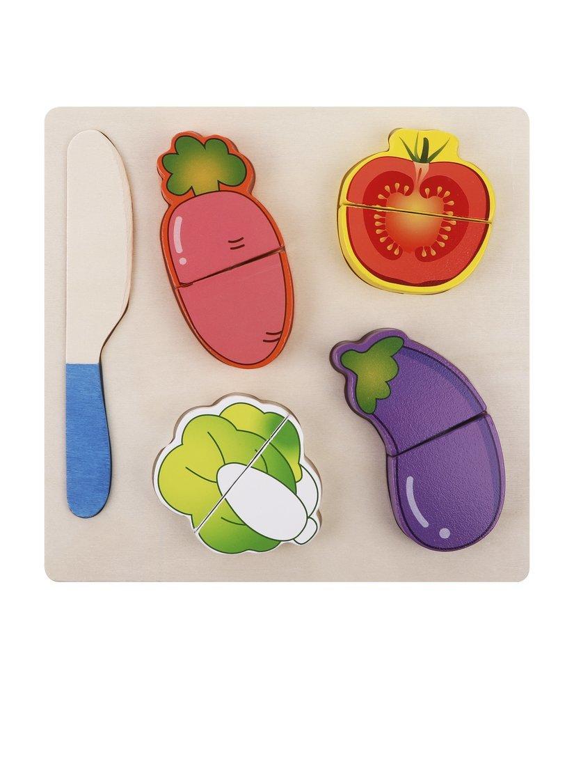Игровой набор Овощи, 10 предметов, пленка