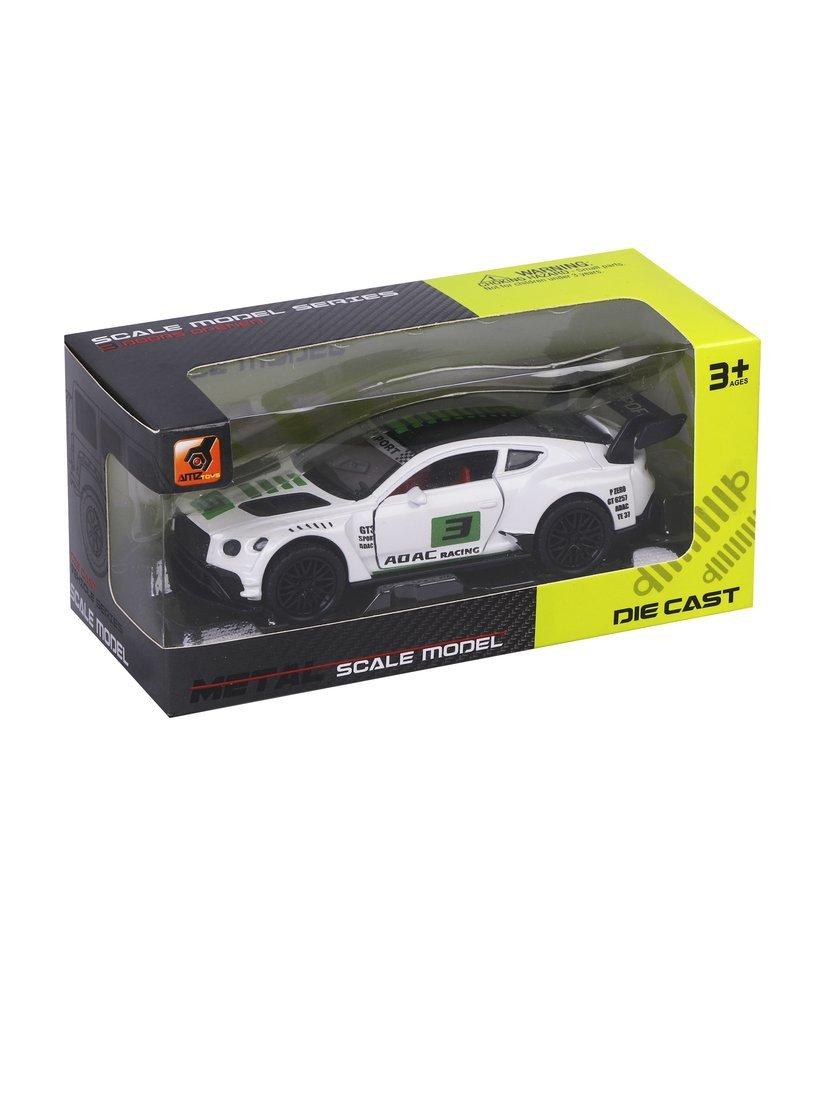 Машина металлическая, инерционная, открываются двери, коробка, в ассортименте