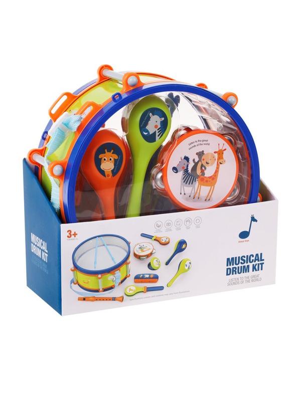 Набор музыкальных инструментов, 9 предм., блистер