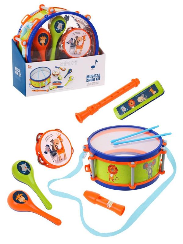 Набор музыкальных инструментов, 9 предм., блистер