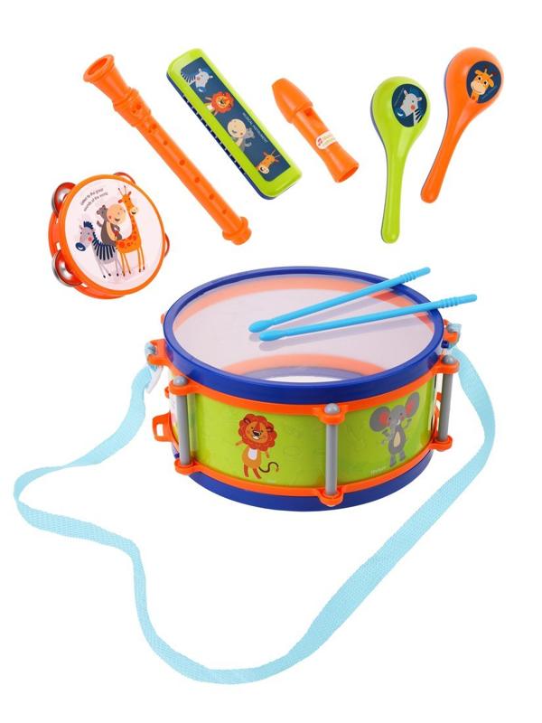 Набор музыкальных инструментов, 9 предм., блистер
