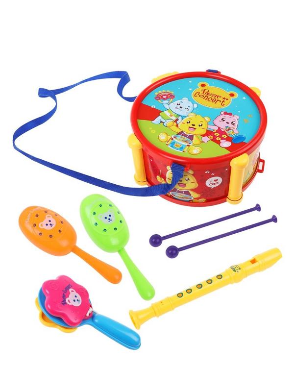 Набор музыкальных инструментов, 7 предметов, пакет