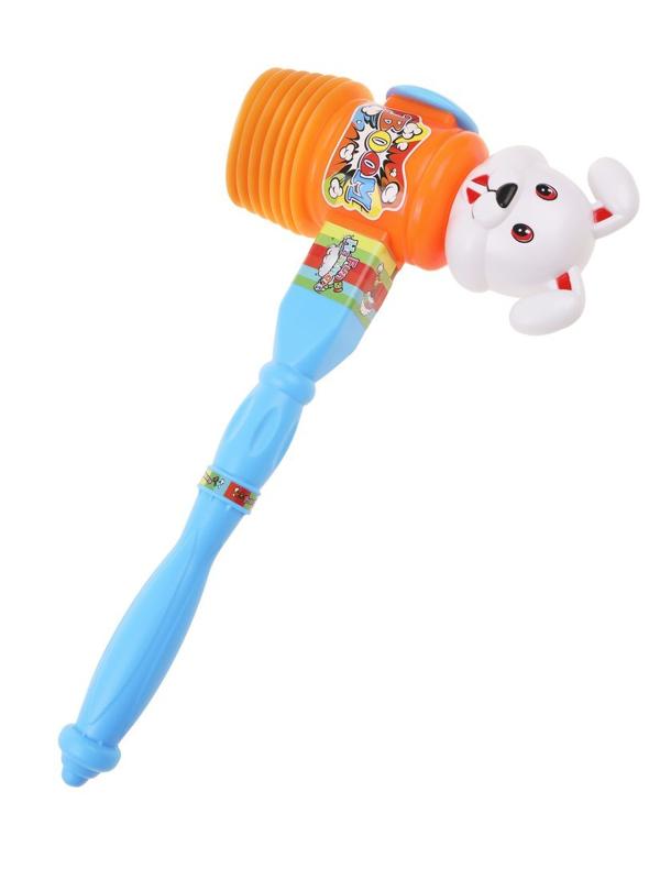 Молоток-пищалка Заяц в ассорт., сетка