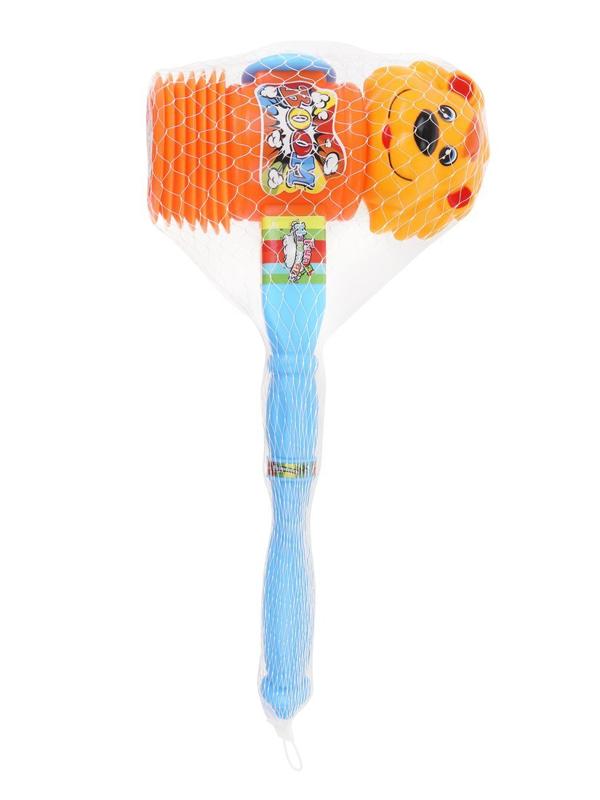 Молоток-пищалка Лев в ассорт., сетка