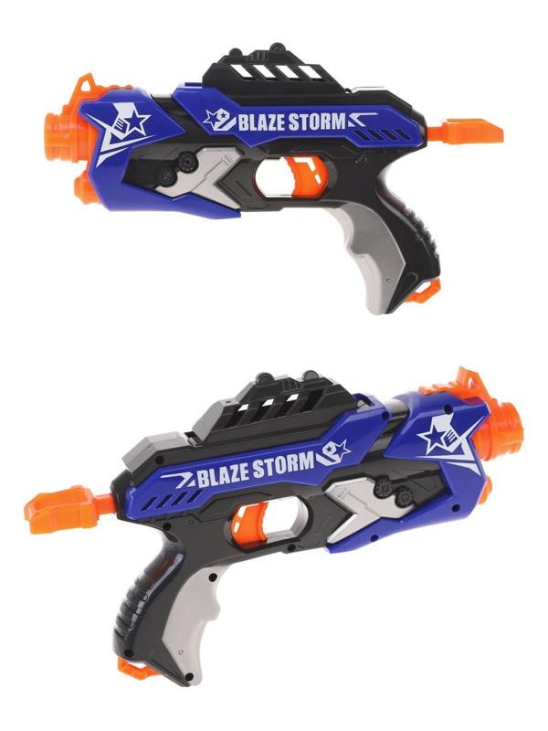 Бластер с мягкими пулями, в комплекте: м/шары 5шт.