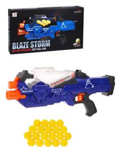 Бластер с мягкими пулями, в комплекте: м/шары 20шт., элементы питания АА*8шт.
не входят в комплект