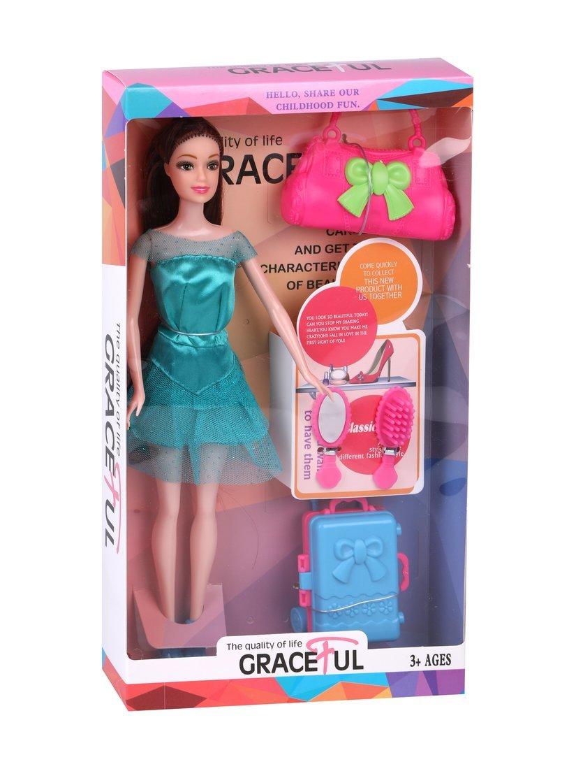 Игр. наб. Красотка, в компл. кукла 29см, предм. 4шт. в ассорт., кор.