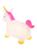 Животное-прыгун Единорог Moby Kids с блёстками, 1 300 г (розовый хвост)