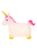Животное-прыгун Единорог Moby Kids с блёстками, 1 300 г (розовый хвост)