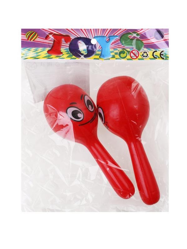 Музыкальный инструмент маракасы, 2 шт, пакет
