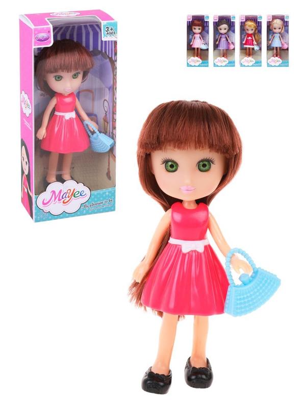 Игр.наб.Модница, в компл. кукла 16см., предм. 1шт. в ассорт., кор.