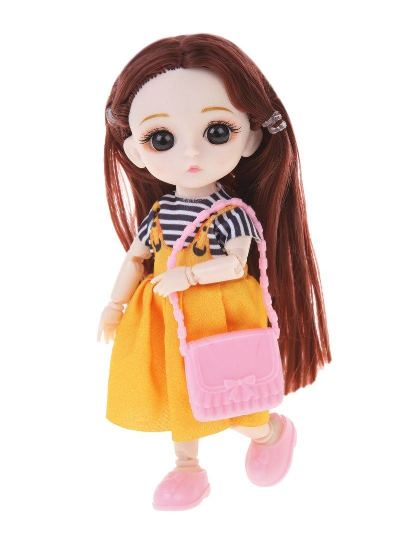 Игр.наб.Модница, в компл. кукла 17см., предм. 1шт., пакет