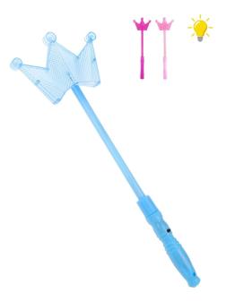 Палочка эл., Корона, 36 см, свет, эл. пит. AG13х3 шт. вх. в компл., в ассорт.,
пакет