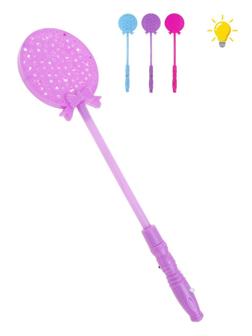 Палочка эл., 37 см, свет, эл. пит. AG13х3 шт. вх. в компл., в ассорт., пакет