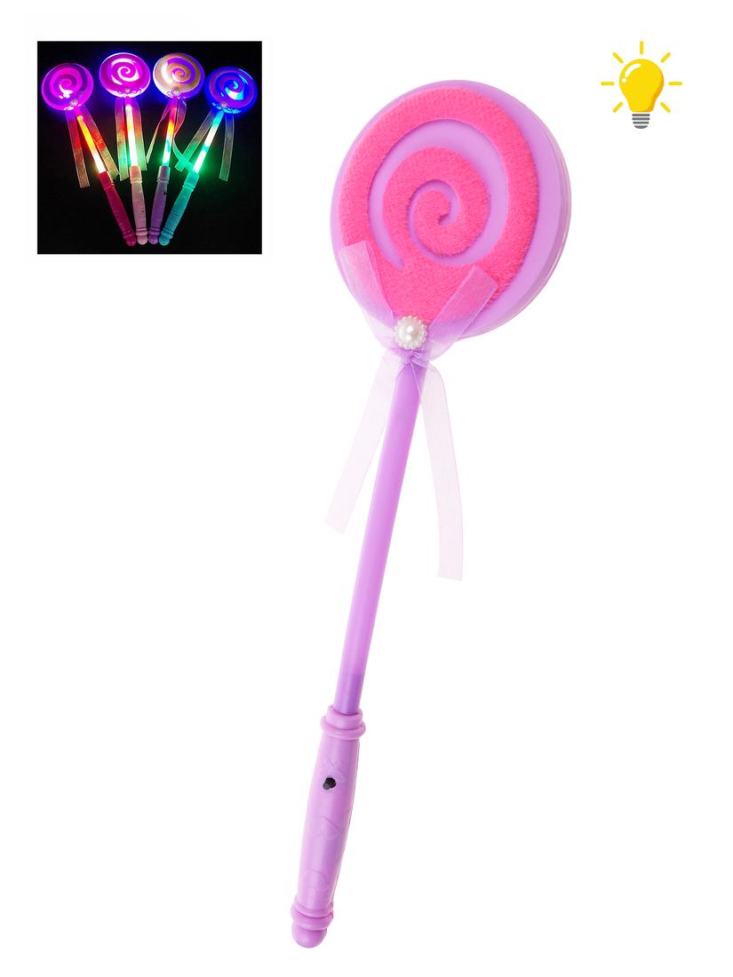 Палочка эл., 34,5 см, свет, эл. пит. AG13х3 шт. вх. в компл., в ассорт., пакет