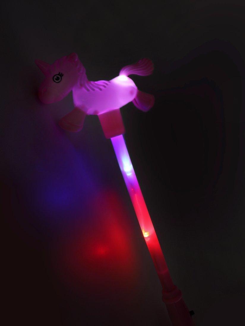 Палочка эл., 33 см, свет, эл. пит. AG13х3 шт. вх. в компл., в ассорт., пакет