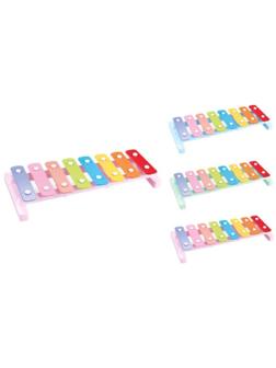 Музыкальный инструмент: Ксилофон, 8 нот, в ассорт., пакет