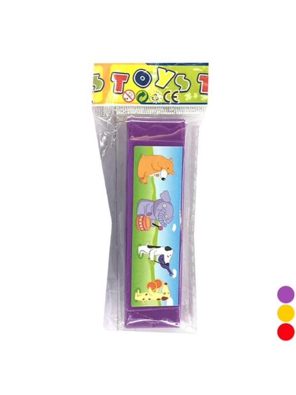 Музыкальный инструмент: Губная гармошка, в ассорт., пакет