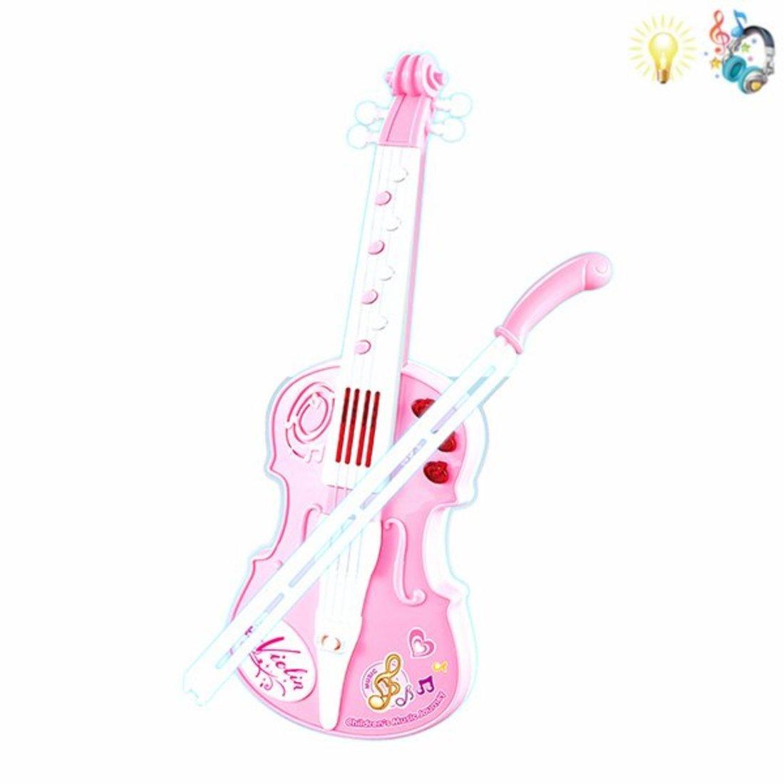 Музыкальный инструмент: скрипка, свет, звук, эл. пит. АААх3 шт., не вх.в
компл., коробка