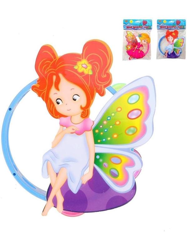 Бубен Фея, 15 См, в ассортименте, пакет