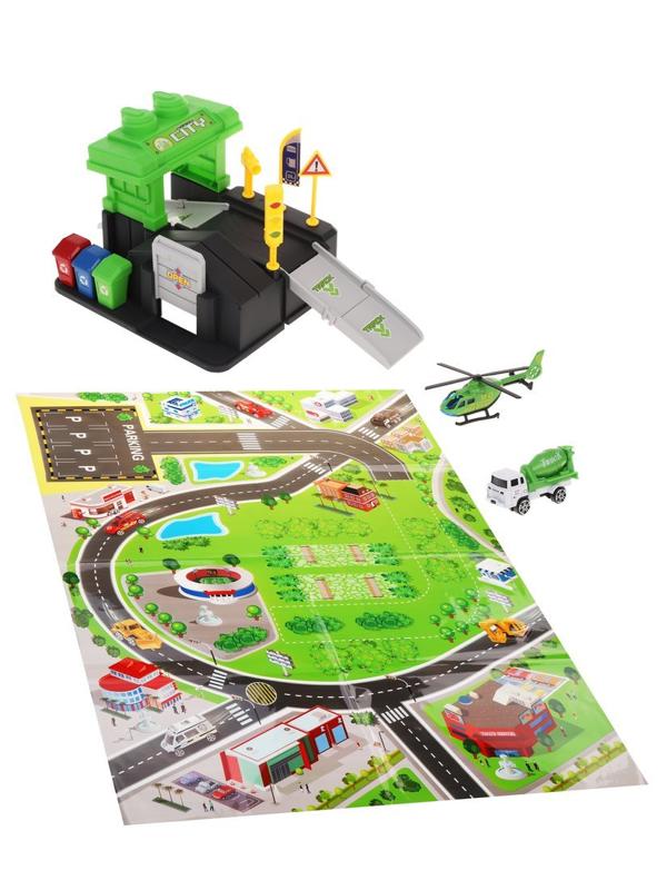 Игровой набор Спецслужбы, в комплекте деталей/предметов 24шт., в том числе
транспорт 2шт., коробка