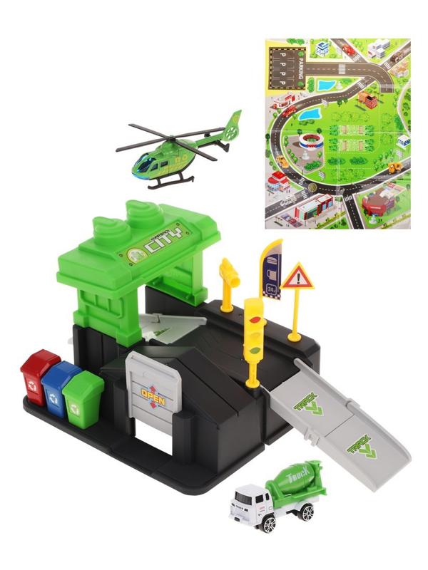 Игровой набор Спецслужбы, в комплекте деталей/предметов 24шт., в том числе
транспорт 2шт., коробка