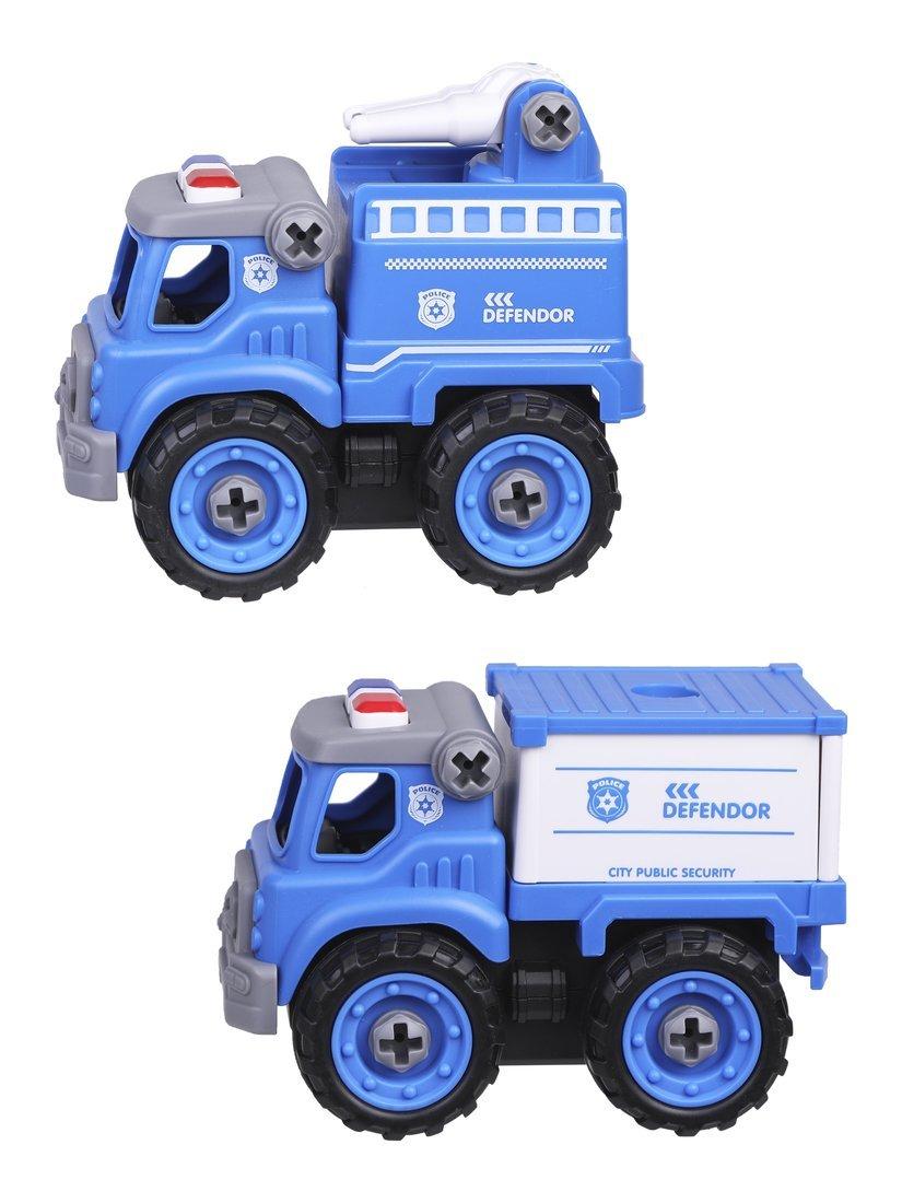 Конструктор-скрутка Парковка, свет, звук, эл. пит. AG3х3 вх. в компл., коробка