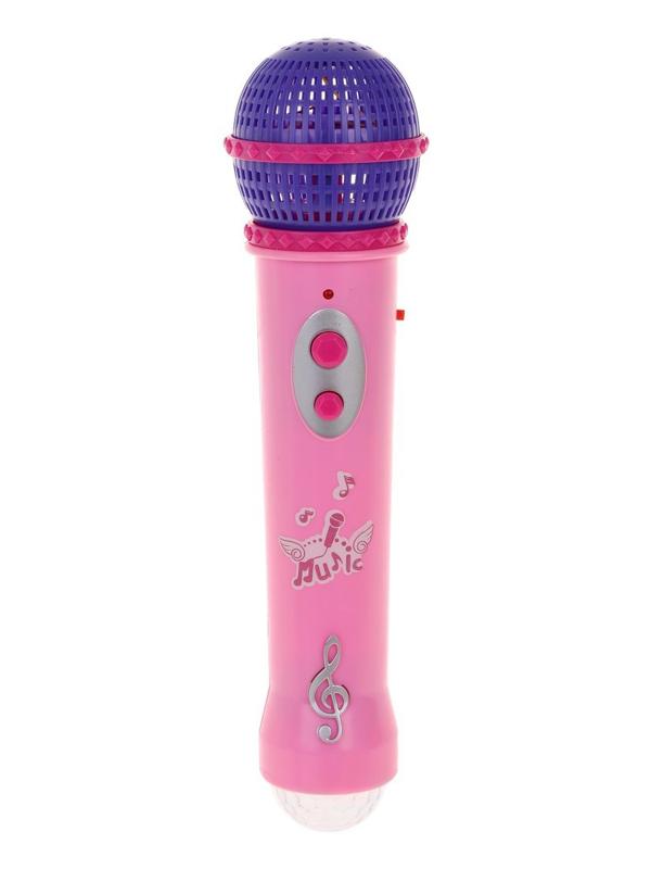 Микрофон, свет, звук, эл. пит. AAх2 не вх. в компл., коробка