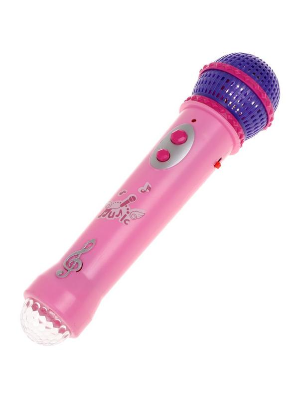 Микрофон, свет, звук, эл. пит. AAх2 не вх. в компл., коробка