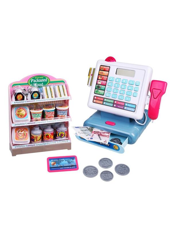 Игр. наб. Супермаркет, свет, звук, в компл. предм. 20шт., эл. пит. AAх2шт. не
вх. в компл., кор.