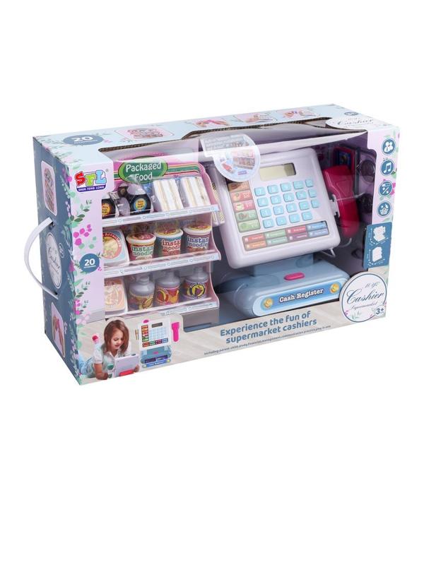 Игр. наб. Супермаркет, свет, звук, в компл. предм. 20шт., эл. пит. AAх2шт. не
вх. в компл., кор.