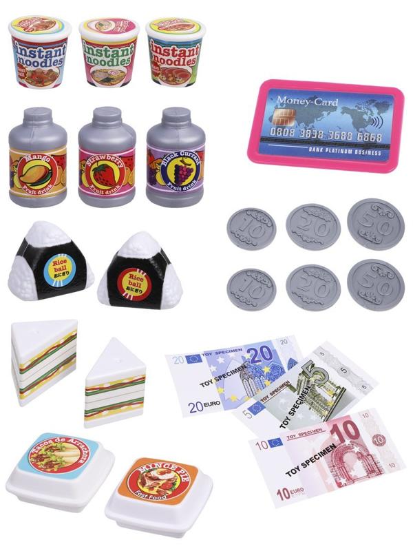 Игр. наб. Супермаркет, свет, звук, в компл. предм. 20шт., эл. пит. AAх2шт. не
вх. в компл., кор.