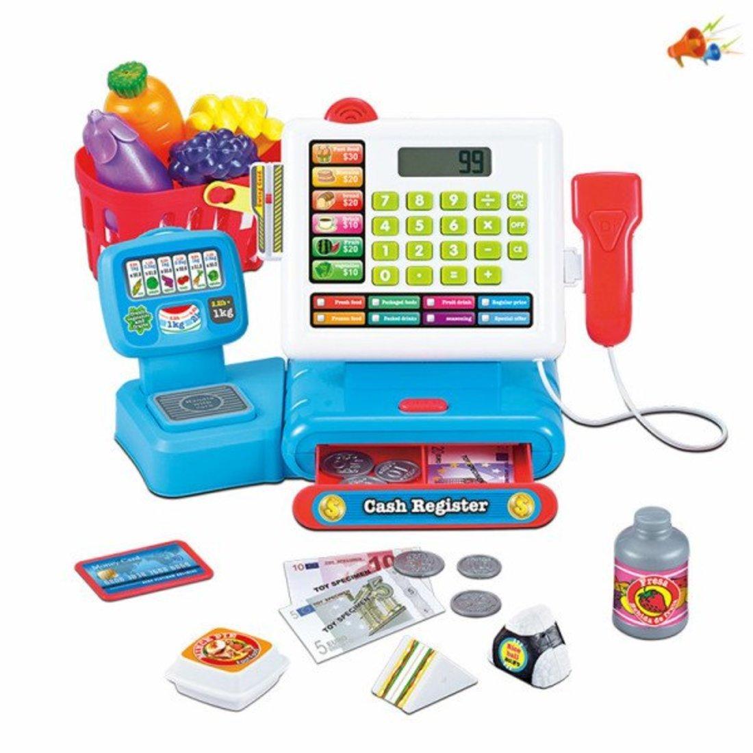 Игр. наб. Супермаркет, свет, звук, в компл. предм. 20шт., эл. пит. AAх2шт. не
вх. в компл., кор.