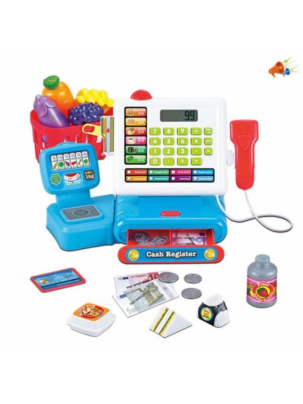 Игр. наб. Супермаркет, свет, звук, в компл. предм. 20шт., эл. пит. AAх2шт. не
вх. в компл., кор.