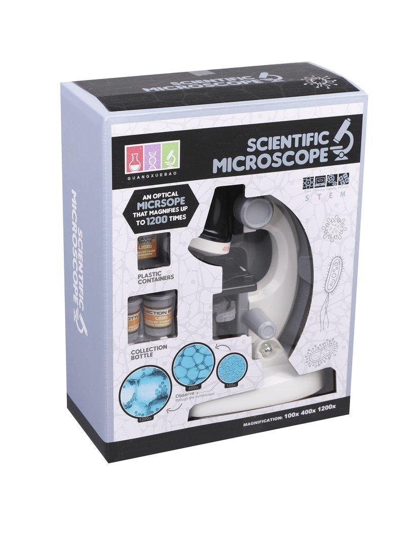 Микроскоп, эл.пит. ААх2 не вх. в компл., в ассорт., коробка