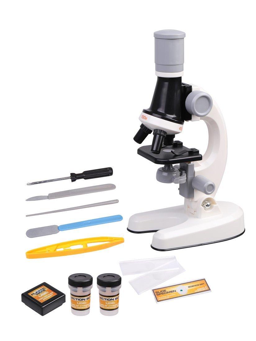 Микроскоп, эл.пит. ААх2 не вх. в компл., в ассорт., коробка