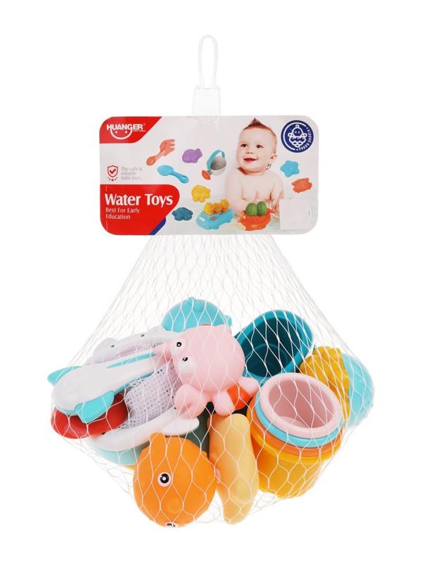 Набор для купания, 17 предм., пакет