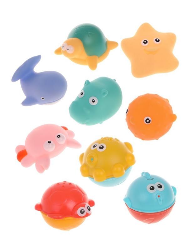 Набор для купания, 17 предм., пакет