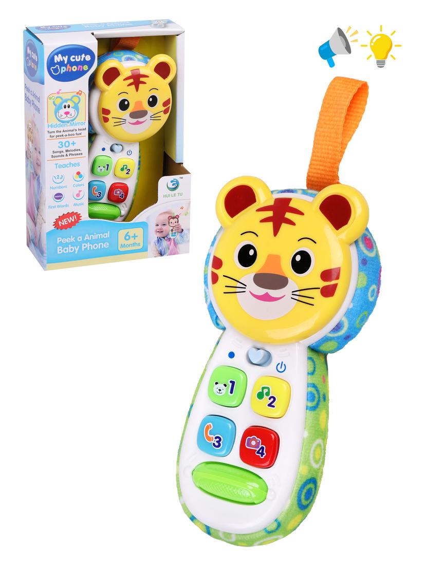 Телефон, свет, звук, эл. пит. АААх2 шт., не вх. в компл., коробка