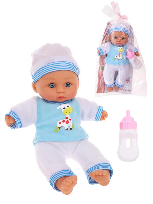 Игр. наб. Мой малыш, в компл. пупс м/н 25 см., предм. 1 шт., пакет.