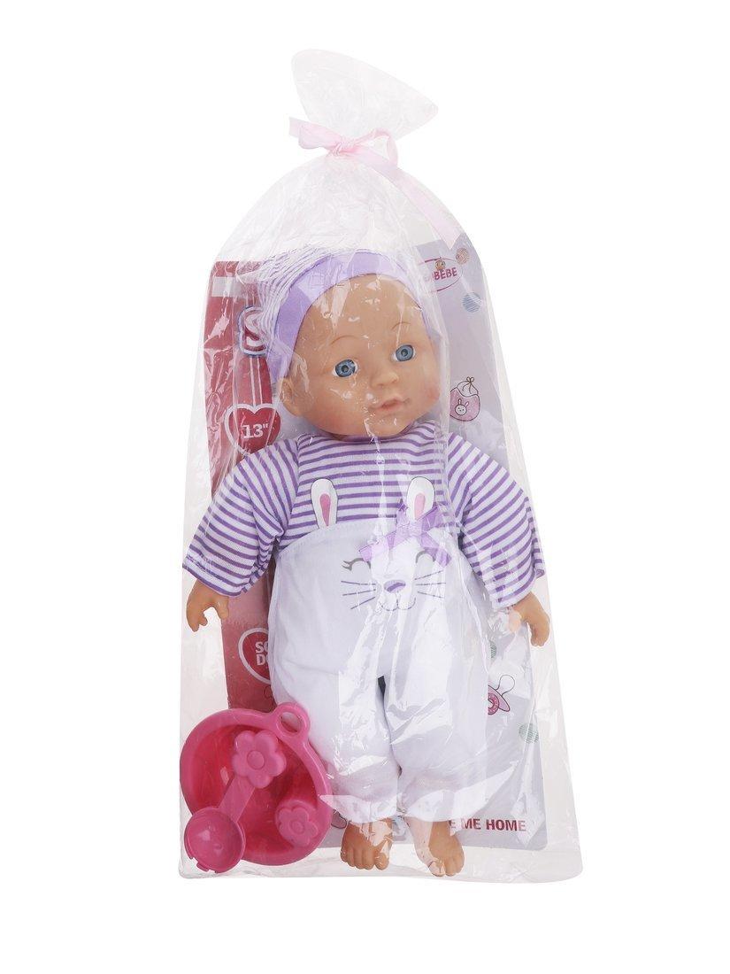 Игр. наб. Мой малыш, в компл. пупс м/н 33 см., предм. 3 шт., пакет.