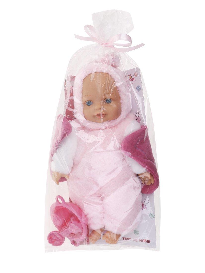 Игр. наб. Мой малыш, в компл. пупс м/н 33 см., предм. 3 шт., пакет.