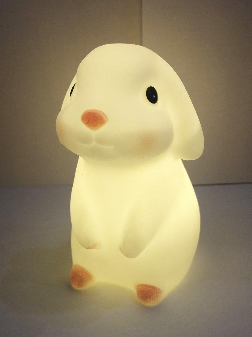 Ночник Кролик, эл. пит. AG10х3 вх. в компл., коробка