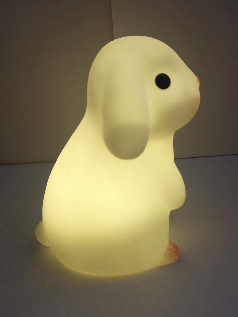 Ночник Кролик, эл. пит. AG10х3 вх. в компл., коробка